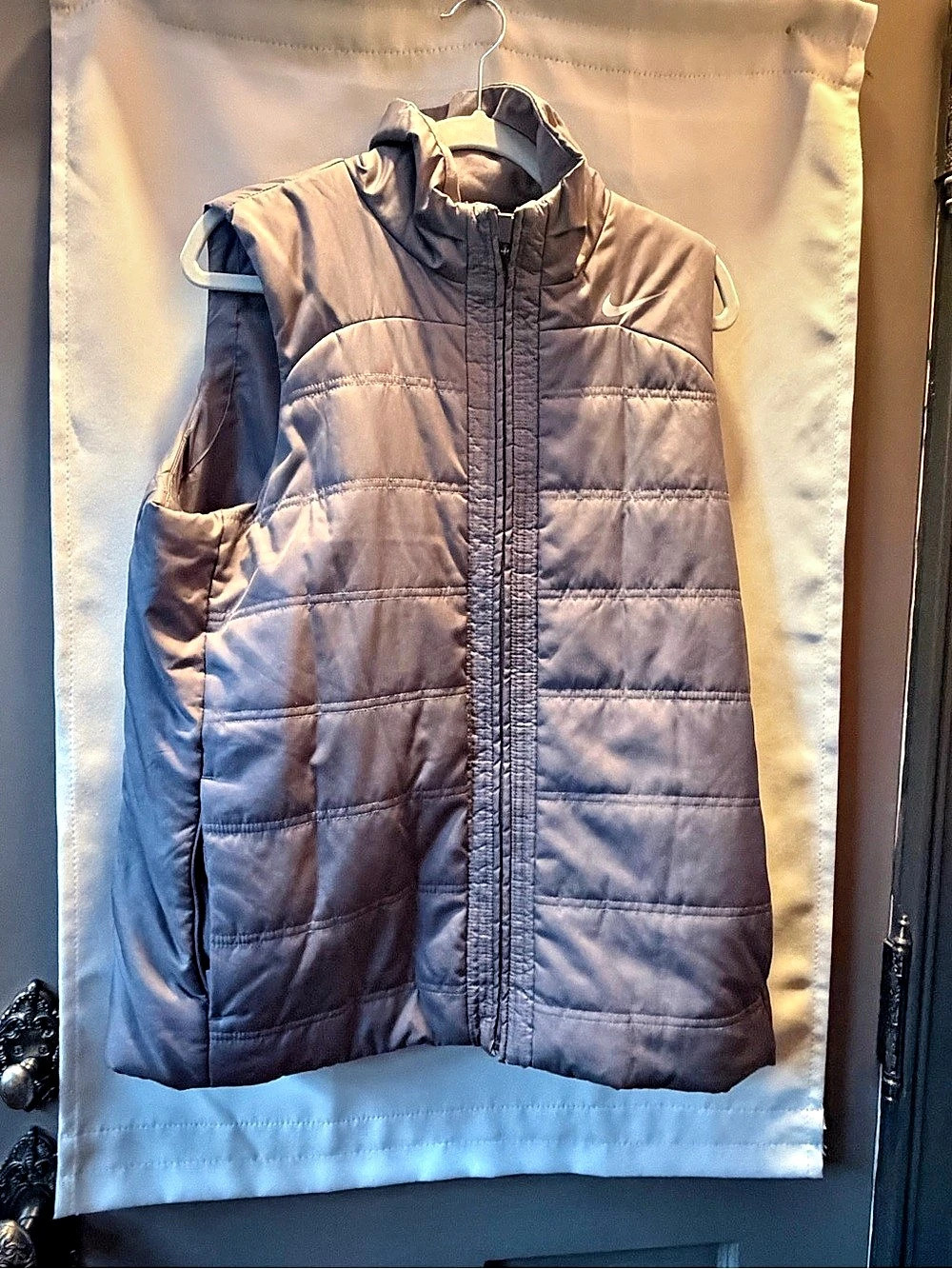 Nike Quilted Puffer Vest in Black